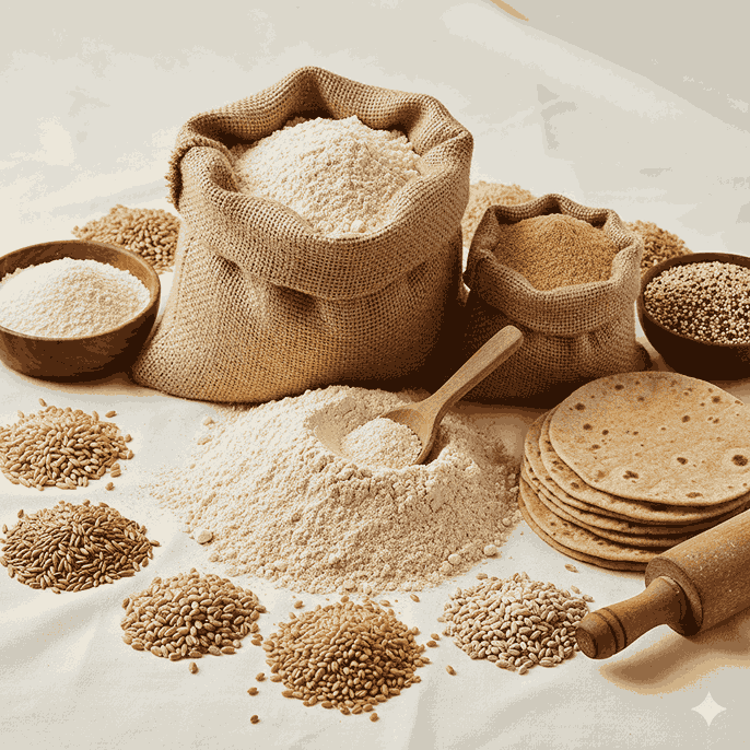 Flour, Atta & Grain Products