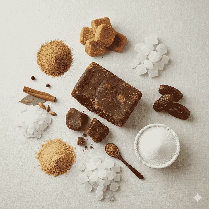 Jaggery, Sugar & Sweeteners