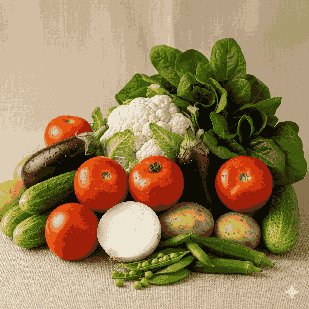 Vegetables — Fresh